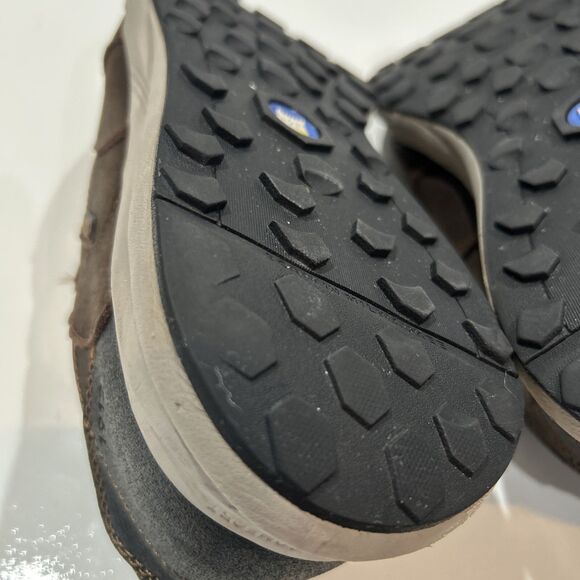 Nunn Bush 10.5 W Bloom Brown Nubuck Leather Slip On Loafer Sneakers Comfort Shoe - Picture 14 of 15